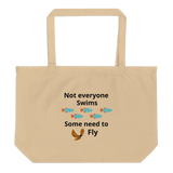 Not Everyone Swims X-Large Tote/ Shopping Bags