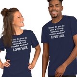 Strong Woman Love Dark T-Shirts
