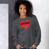 STEM in Heart w/ Molecule Dark Sweatshirts