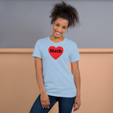 Math in Heart T-Shirts - Light