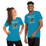 Nature Loves Diversity Dark T-Shirts