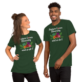 Nature Loves Diversity Dark T-Shirts