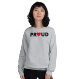 Proud w/ STEM in Heart Light Sweatshirts