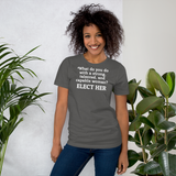 Strong Woman Elect Dark T-Shirts