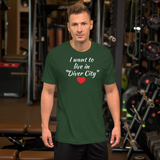 Live in "Diver City" w/ Red Heart T-Shirts - Dark