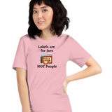 Labels w/ Pink Heart T-Shirts - Light