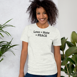 Love Greater Than T-Shirts - Light