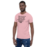 Strong Woman Respect Light T-Shirts