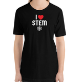 I Heart STEM w/ Molecule T-Shirts - Dark