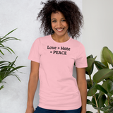 Love Greater Than T-Shirts - Light