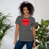 Science in Heart Dark T-Shirts