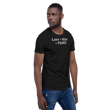 Love Greater Than T-Shirts - Dark