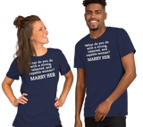Strong Woman Marry Dark T-Shirts