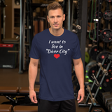 Live in "Diver City" w/ Red Heart T-Shirts - Dark