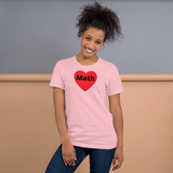 Math in Heart T-Shirts - Light