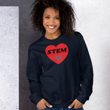 STEM in Heart w/ Molecule Dark Sweatshirts