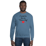 Live in "Diver City" w/ Red Heart Sweatshirts - Light