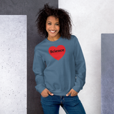 Science in Heart Light Sweatshirts