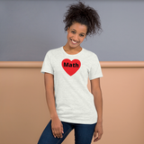 Math in Heart T-Shirts - Light