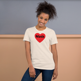 Math in Heart T-Shirts - Light