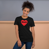 Math in Heart T-Shirts - Light