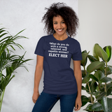 Strong Woman Elect Dark T-Shirts