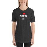 I Heart STEM w/ Molecule T-Shirts - Dark