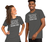 Strong Woman Marry Dark T-Shirts