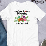 Nature Loves Diversity Light T-Shirts