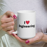 I Heart Engineering Mug
