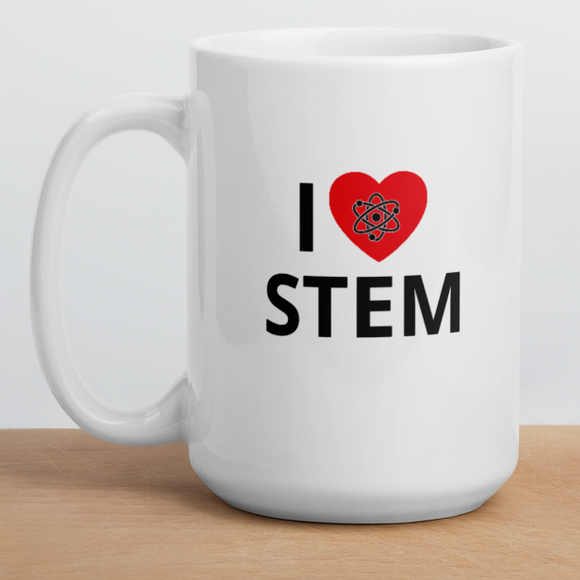I Heart STEM w/ Molecule Mug