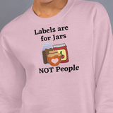 Labels w/ Pink Heart Sweatshirts - Light