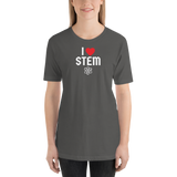 I Heart STEM w/ Molecule T-Shirts - Dark