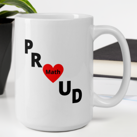 Diagonal Proud w/ Math Mug