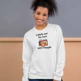 Labels w/ Pink Heart Sweatshirts - Light