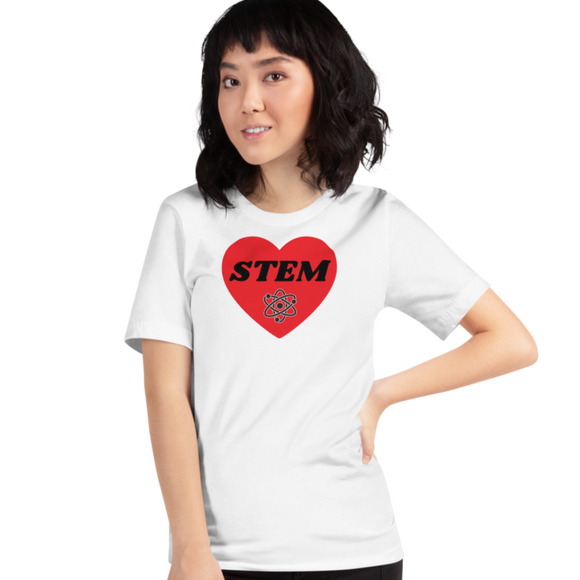 STEM in Heart w/ Molecule Light T-Shirts