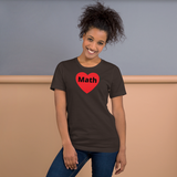 Math in Heart T-Shirts - Light