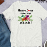 Nature Loves Diversity Light T-Shirts