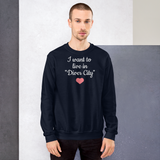 Live in "Diver City" w/ Pink Heart Sweatshirts - Dark