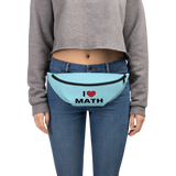 I Heart Math Fanny Pack - Blue