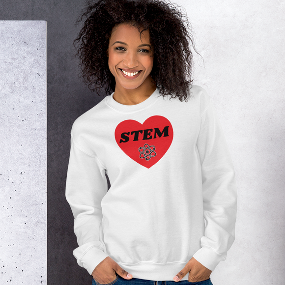 STEM in Heart w/ Molecule Light Sweatshirts