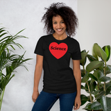 Science in Heart Dark T-Shirts