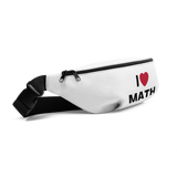 I Heart Math Fanny Pack - White