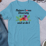 Nature Loves Diversity Light T-Shirts