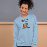 Labels w/ Pink Heart Sweatshirts - Light