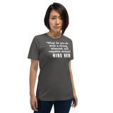 Strong Woman HIre Dark T-Shirts