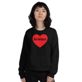 Science in Heart Dark Sweatshirts