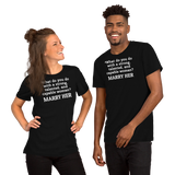 Strong Woman Marry Dark T-Shirts