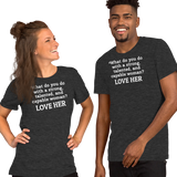 Strong Woman Love Dark T-Shirts