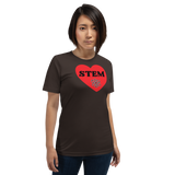 STEM in Heart w/ Molecule Dark T-Shirts